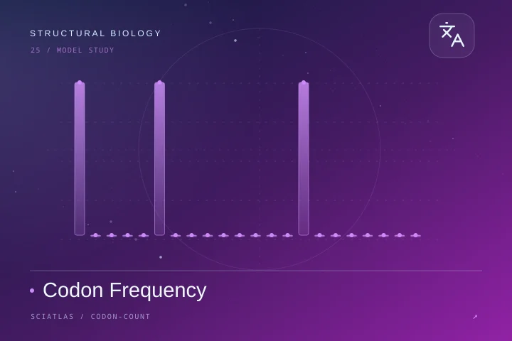 Codon Frequency science theme cover