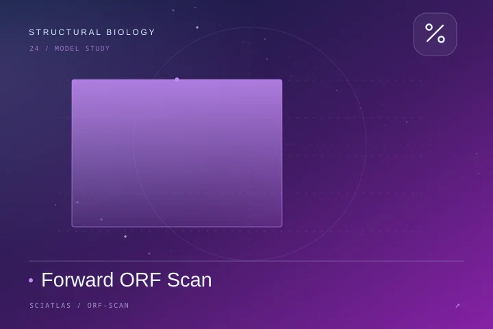 Forward ORF Scan science theme cover