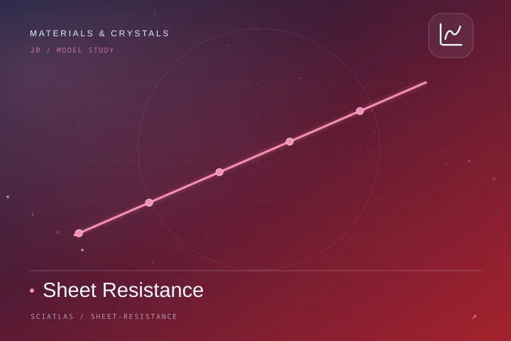 Sheet Resistance science theme cover